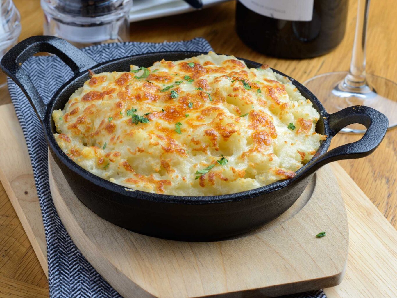 Beilage der absoluten Spitzenklasse: Gebackenes Kartoffelpüree mit ...