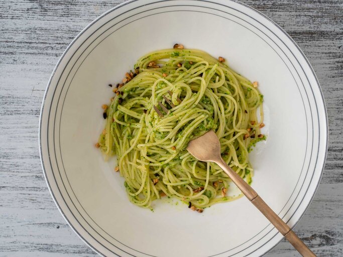 Bärlauch Pasta | © Getty Images/intek1