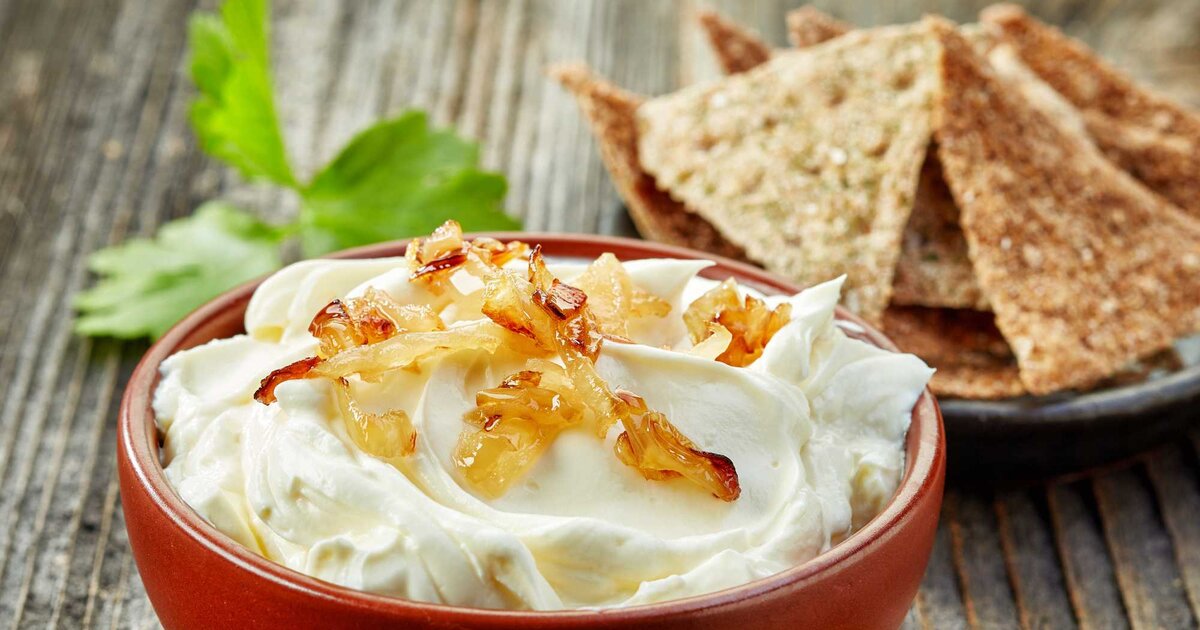 Dips zum Grillen: Französischer Zwiebel-Dip